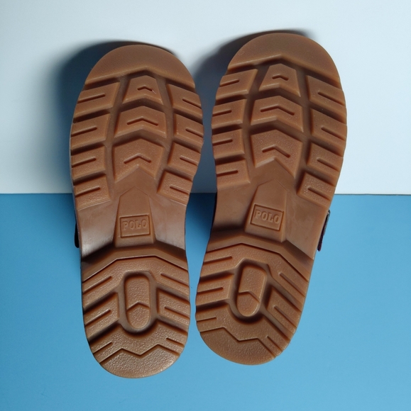 Polo Burgundy Suede Child's Boots - Picture 7 of 8